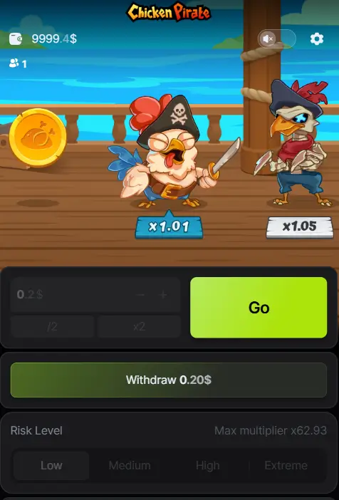 chicken pirate app